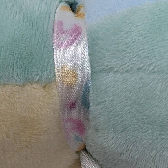 First & Main Pastel HUGGUMS Baby Plush Toy Puppy Dog Plush Waffle Wave - Picture 5 of 6